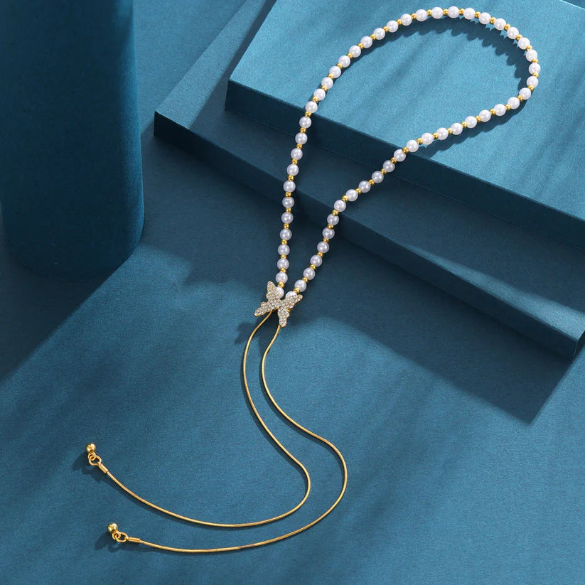 Butterfly Pearl Necklace™