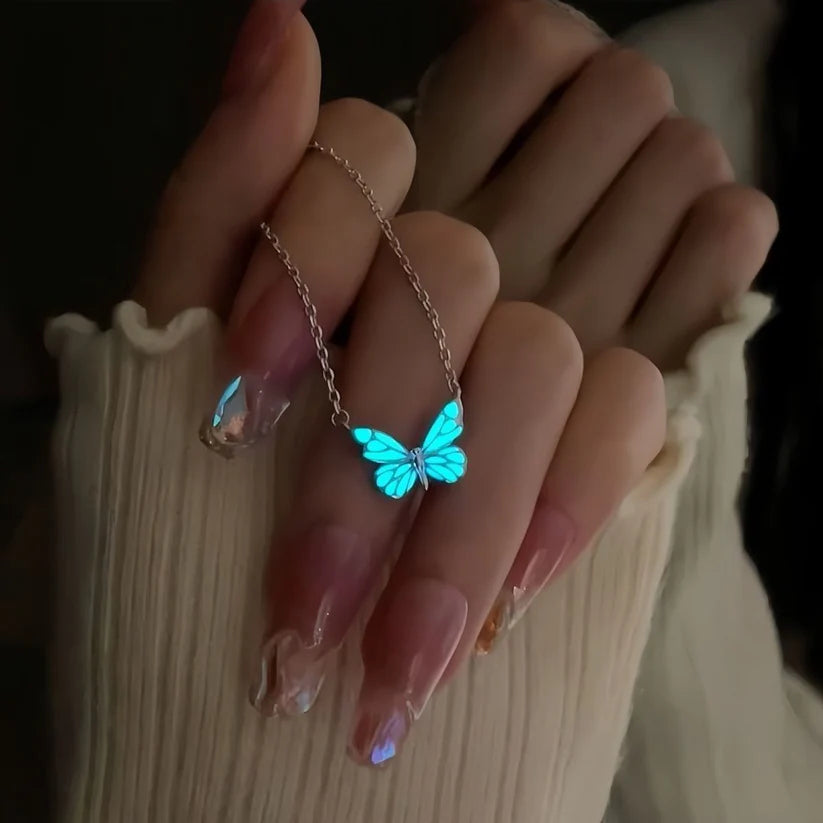 Glow Butterfly Jewelry Set™ ( Necklace + Bracelet)